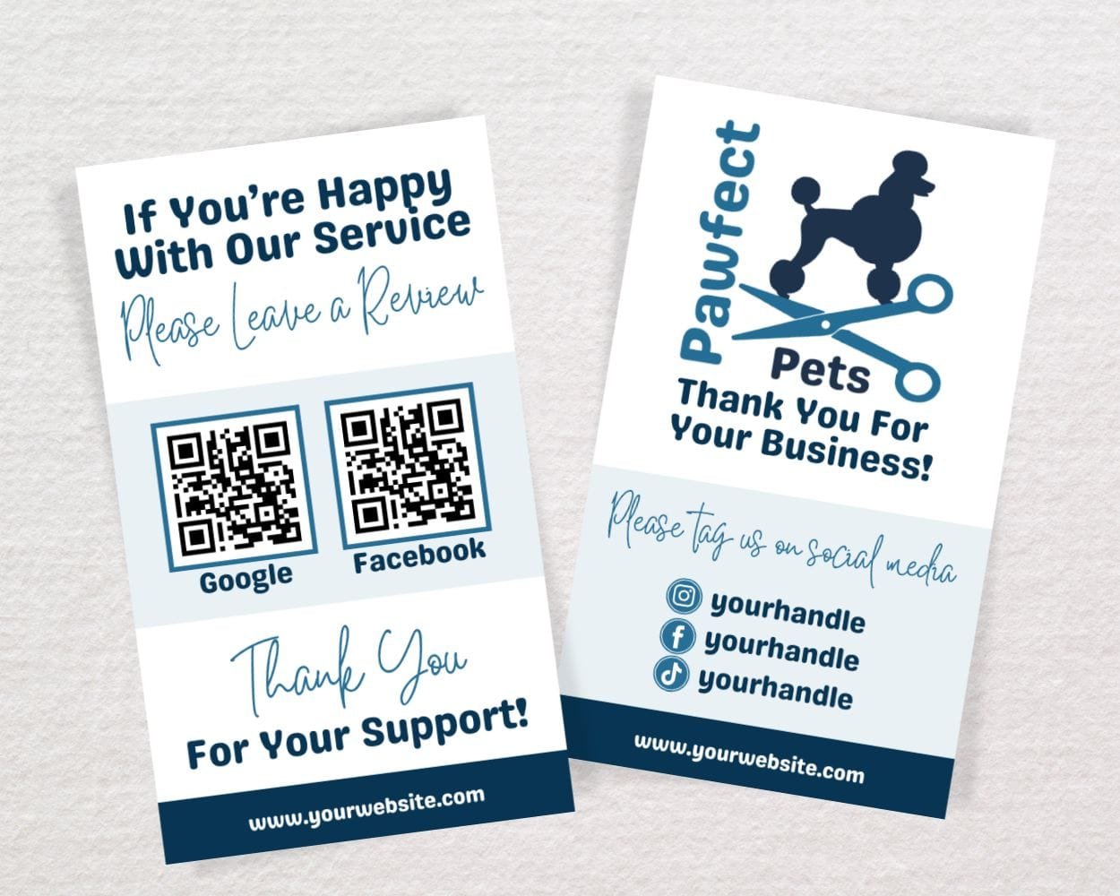 Image of Pet Business Review Cards