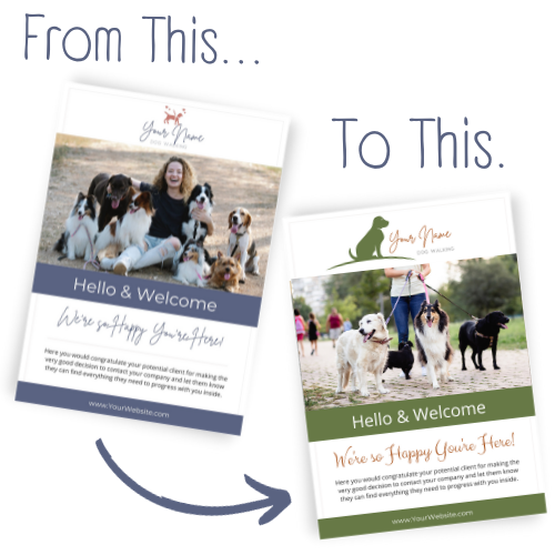 Free Pet Business Welcome Packet