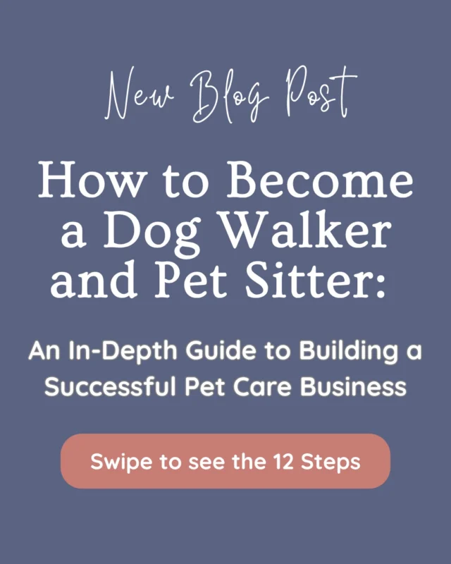 📣 NEW BLOG POST! "How to Become a Dog Walker and Pet Sitter: A Guide to Building a Successful Pet Care Business" has just dropped on our blog!

After 10 years of dog walking adventures and building a successful pet care business, I've finally put all my knowledge into one massive guide! 🐾

This isn't just another basic "how-to" - it's 12 detailed steps covering everything from:

🐾 Getting the right qualifications
🐾 Creating systems that actually work
🐾 Marketing that brings ideal clients
🐾 Scaling beyond solo walks
🐾 Avoiding the mistakes that burn out most new pet businesses

I've included everything I wish someone had told me when I started - the good, the bad, and the muddy! 🐶

Whether you're just dreaming about working with pets or already walking dogs but struggling to build a sustainable business, this guide is for you.

See the blog for the rest of the steps!

FREE FILLABLE PDF: We've Just Released The Pet Biz Breakthrough!

The Top Five Core Strategies for Breaking Through Price Competition and Marketing Overwhelm, to Build a Peaceful Pet Business — From The Pet Biz Blueprint

This isn’t just another marketing guide — it’s your roadmap to building a premium pet business that attracts ideal clients who value your expertise.

Through five proven strategies, you’ll discover how to stand out in a crowded market while staying true to your unique vision.

The Pet Biz Breakthrough will empower you to create the successful pet business you’ve always dreamed of.

Drop a BREAKTHROUGH in the comments if you want me to DM it to you!